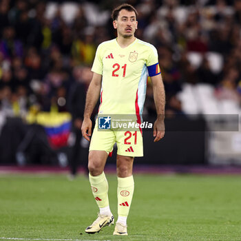 2024-03-22 - Mikel Oyarzabal of Spain during the International Friendly football match between Spain and Colombia on 22 March 2024 at the London Stadium in London, England - FOOTBALL - FRIENDLY GAME - SPAIN V COLOMBIA - FRIENDLY MATCH - SOCCER