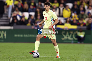 2024-03-22 - Pau Cubarsi of Spain during the International Friendly football match between Spain and Colombia on 22 March 2024 at the London Stadium in London, England - FOOTBALL - FRIENDLY GAME - SPAIN V COLOMBIA - FRIENDLY MATCH - SOCCER