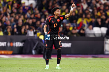 2024-03-22 - Johan Mojica of Colombia during the International Friendly football match between Spain and Colombia on 22 March 2024 at the London Stadium in London, England - FOOTBALL - FRIENDLY GAME - SPAIN V COLOMBIA - FRIENDLY MATCH - SOCCER