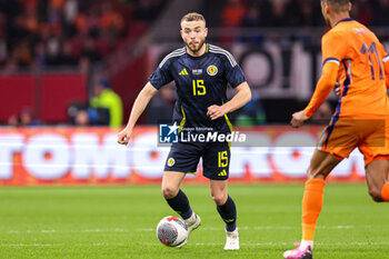 2024-03-22 - Ryan Porteous of Scotland during the International Friendly football match between Netherlands and Scotland on March 22, 2024 at Johan Cruijff ArenA in Amsterdam, Netherlands - FOOTBALL - FRIENDLY GAME - NETHERLANDS V SCOTLAND - FRIENDLY MATCH - SOCCER