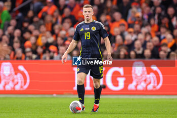 2024-03-22 - Lewis Ferguson of Scotland during the International Friendly football match between Netherlands and Scotland on March 22, 2024 at Johan Cruijff ArenA in Amsterdam, Netherlands - FOOTBALL - FRIENDLY GAME - NETHERLANDS V SCOTLAND - FRIENDLY MATCH - SOCCER