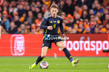2024-03-22 - Scott McTominay of Scotland during the International Friendly football match between Netherlands and Scotland on March 22, 2024 at Johan Cruijff ArenA in Amsterdam, Netherlands - FOOTBALL - FRIENDLY GAME - NETHERLANDS V SCOTLAND - FRIENDLY MATCH - SOCCER