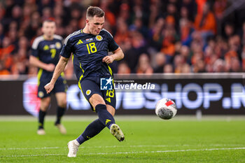 2024-03-22 - Lawrence Shankland of Scotland during the International Friendly football match between Netherlands and Scotland on March 22, 2024 at Johan Cruijff ArenA in Amsterdam, Netherlands - FOOTBALL - FRIENDLY GAME - NETHERLANDS V SCOTLAND - FRIENDLY MATCH - SOCCER