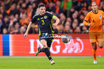 2024-03-22 - Andrew Robertson of Scotland during the International Friendly football match between Netherlands and Scotland on March 22, 2024 at Johan Cruijff ArenA in Amsterdam, Netherlands - FOOTBALL - FRIENDLY GAME - NETHERLANDS V SCOTLAND - FRIENDLY MATCH - SOCCER