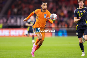 2024-03-22 - Cody Gakpo of Netherlands during the International Friendly football match between Netherlands and Scotland on March 22, 2024 at Johan Cruijff ArenA in Amsterdam, Netherlands - FOOTBALL - FRIENDLY GAME - NETHERLANDS V SCOTLAND - FRIENDLY MATCH - SOCCER