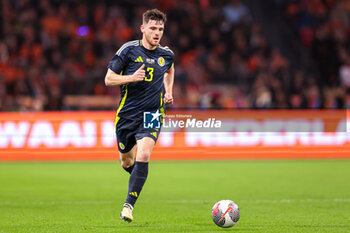 2024-03-22 - Andrew Robertson of Scotland during the International Friendly football match between Netherlands and Scotland on March 22, 2024 at Johan Cruijff ArenA in Amsterdam, Netherlands - FOOTBALL - FRIENDLY GAME - NETHERLANDS V SCOTLAND - FRIENDLY MATCH - SOCCER