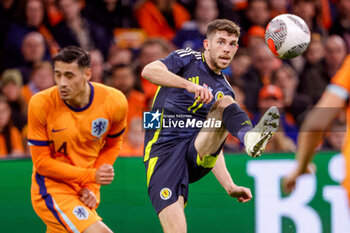 2024-03-22 - Ryan Christie of Scotland during the International Friendly football match between Netherlands and Scotland on March 22, 2024 at Johan Cruijff ArenA in Amsterdam, Netherlands - FOOTBALL - FRIENDLY GAME - NETHERLANDS V SCOTLAND - FRIENDLY MATCH - SOCCER