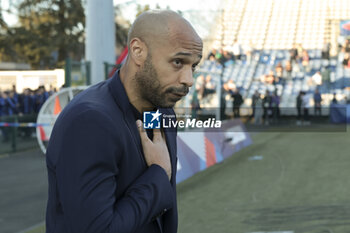 2024-03-22 - Coach of France Thierry Henry during the International Under 23 Friendly football match between France U23 and Ivory Coast U23 on March 22, 2024 at Stade Gaston Petit in Chateauroux, France - FOOTBALL - U23 FRIENDLY GAME - FRANCE V IVORY COAST - FRIENDLY MATCH - SOCCER