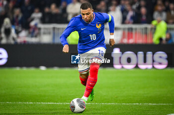 2024-03-23 - Kylian MBAPPE of France during the International Friendly football match between France and Germany on March 23, 2024 at Groupama stadium in Decines-Charpieu near Lyon, France - FOOTBALL - FRIENDLY GAME - FRANCE V GERMANY - FRIENDLY MATCH - SOCCER
