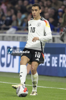 2024-03-23 - Jamal Musiala of Germany during the International Friendly football match between France and Germany on March 23, 2024 at Groupama stadium in Decines-Charpieu near Lyon, France - FOOTBALL - FRIENDLY GAME - FRANCE V GERMANY - FRIENDLY MATCH - SOCCER
