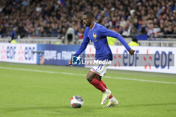 2024-03-23 - Ousmane Dembele of France during the International Friendly football match between France and Germany on March 23, 2024 at Groupama stadium in Decines-Charpieu near Lyon, France - FOOTBALL - FRIENDLY GAME - FRANCE V GERMANY - FRIENDLY MATCH - SOCCER