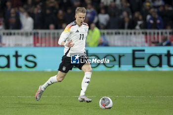 2024-03-23 - Chris Fuhrich of Germany during the International Friendly football match between France and Germany on March 23, 2024 at Groupama stadium in Decines-Charpieu near Lyon, France - FOOTBALL - FRIENDLY GAME - FRANCE V GERMANY - FRIENDLY MATCH - SOCCER