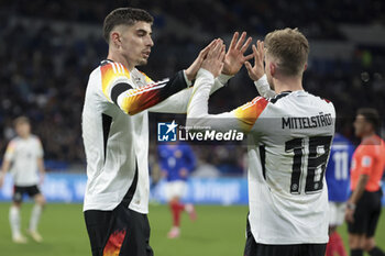 2024-03-23 - Kai Havertz and Maximilian Mittelstadt of Germany during the International Friendly football match between France and Germany on March 23, 2024 at Groupama stadium in Decines-Charpieu near Lyon, France - FOOTBALL - FRIENDLY GAME - FRANCE V GERMANY - FRIENDLY MATCH - SOCCER