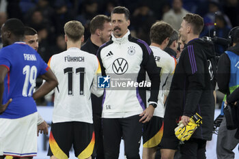 2024-03-23 - Assistant-coach of Germany Sandro Wagner following the International Friendly football match between France and Germany on March 23, 2024 at Groupama stadium in Decines-Charpieu near Lyon, France - FOOTBALL - FRIENDLY GAME - FRANCE V GERMANY - FRIENDLY MATCH - SOCCER