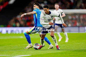 2024-03-24 - Jude Bellingham (10) of England during the International Friendly football match between England and Brazil on 23 March 2024 at Wembley Stadium in London, England - FOOTBALL - FRIENDLY GAME - ENGLAND V BRAZIL - FRIENDLY MATCH - SOCCER