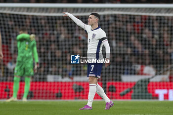 2024-03-23 - England forward Phil Foden during the International Friendly football match between England and Brazil on 23 March 2024 at Wembley Stadium in London, England - FOOTBALL - FRIENDLY GAME - ENGLAND V BRAZIL - FRIENDLY MATCH - SOCCER