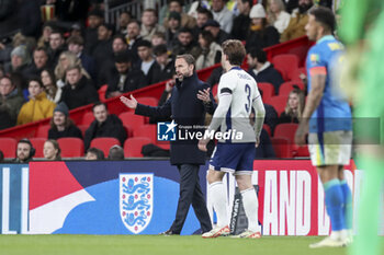 2024-03-23 - England manager Gareth Southgate during the International Friendly football match between England and Brazil on 23 March 2024 at Wembley Stadium in London, England - FOOTBALL - FRIENDLY GAME - ENGLAND V BRAZIL - FRIENDLY MATCH - SOCCER