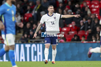 2024-03-23 - England Defender Lewis Dunk during the International Friendly football match between England and Brazil on 23 March 2024 at Wembley Stadium in London, England - FOOTBALL - FRIENDLY GAME - ENGLAND V BRAZIL - FRIENDLY MATCH - SOCCER
