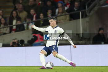 2024-03-23 - Phil Foden of England during the International Friendly football match between England and Brazil on 23 March 2024 at Wembley Stadium in London, England - FOOTBALL - FRIENDLY GAME - ENGLAND V BRAZIL - FRIENDLY MATCH - SOCCER