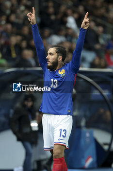 2024-03-25 - Rayan Cherki of France during the International Under 23 Friendly football match between France U23 and United States, USA U23 on March 25, 2024 at Stade Auguste Bonal in Sochaux Montbeliard, France - FOOTBALL - U23 FRIENDLY GAME - FRANCE V USA - FRIENDLY MATCH - SOCCER