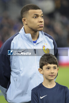 2024-03-26 - Kylian Mbappe of France during the International Friendly football match between France and Chile on March 26, 2024 at Stade Velodrome in Marseille, France - FOOTBALL - FRIENDLY GAME - FRANCE V CHILE - FRIENDLY MATCH - SOCCER