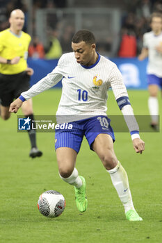 2024-03-26 - Kylian Mbappe of France during the International Friendly football match between France and Chile on March 26, 2024 at Stade Velodrome in Marseille, France - FOOTBALL - FRIENDLY GAME - FRANCE V CHILE - FRIENDLY MATCH - SOCCER