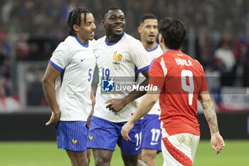 2024-03-26 - Youssouf Fofana of France celebrates his goal during the International Friendly football match between France and Chile on March 26, 2024 at Stade Velodrome in Marseille, France - FOOTBALL - FRIENDLY GAME - FRANCE V CHILE - FRIENDLY MATCH - SOCCER