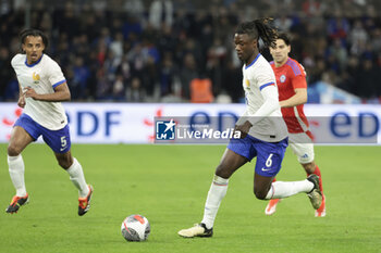 2024-03-26 - Eduardo Camavinga of France during the International Friendly football match between France and Chile on March 26, 2024 at Stade Velodrome in Marseille, France - FOOTBALL - FRIENDLY GAME - FRANCE V CHILE - FRIENDLY MATCH - SOCCER