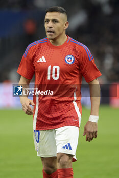 2024-03-26 - Alexis Sanchez of Chile during the International Friendly football match between France and Chile on March 26, 2024 at Stade Velodrome in Marseille, France - FOOTBALL - FRIENDLY GAME - FRANCE V CHILE - FRIENDLY MATCH - SOCCER