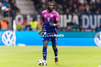 2024-03-26 - Antonio Rudiger of Germany during the International Friendly football match between Germany and Netherlands on March 26, 2024 at Deutsche Bank Park in Frankfurt am Main, Germany - FOOTBALL - FRIENDLY GAME - GERMANY V NETHERLANDS - FRIENDLY MATCH - SOCCER