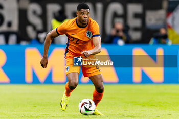 2024-03-26 - Denzel Dumfries of the Netherlands during the International Friendly football match between Germany and Netherlands on March 26, 2024 at Deutsche Bank Park in Frankfurt am Main, Germany - FOOTBALL - FRIENDLY GAME - GERMANY V NETHERLANDS - FRIENDLY MATCH - SOCCER