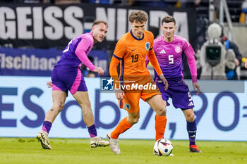 2024-03-26 - Mats Wieffer of Netherlands during the International Friendly football match between Germany and Netherlands on March 26, 2024 at Deutsche Bank Park in Frankfurt am Main, Germany - FOOTBALL - FRIENDLY GAME - GERMANY V NETHERLANDS - FRIENDLY MATCH - SOCCER