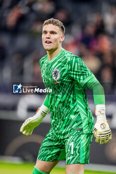 2024-03-26 - Bart Verbruggen of the Netherlands during the International Friendly football match between Germany and Netherlands on March 26, 2024 at Deutsche Bank Park in Frankfurt am Main, Germany - FOOTBALL - FRIENDLY GAME - GERMANY V NETHERLANDS - FRIENDLY MATCH - SOCCER