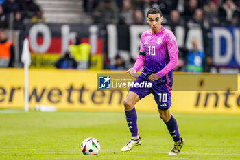 2024-03-26 - Jamal Musiala of Germany during the International Friendly football match between Germany and Netherlands on March 26, 2024 at Deutsche Bank Park in Frankfurt am Main, Germany - FOOTBALL - FRIENDLY GAME - GERMANY V NETHERLANDS - FRIENDLY MATCH - SOCCER