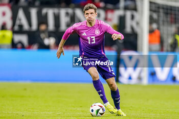 2024-03-26 - Thomas Müller of Germany during the International Friendly football match between Germany and Netherlands on March 26, 2024 at Deutsche Bank Park in Frankfurt am Main, Germany - FOOTBALL - FRIENDLY GAME - GERMANY V NETHERLANDS - FRIENDLY MATCH - SOCCER