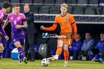 2024-03-26 - Jerdy Schouten of Netherlands during the International Friendly football match between Germany and Netherlands on March 26, 2024 at Deutsche Bank Park in Frankfurt am Main, Germany - FOOTBALL - FRIENDLY GAME - GERMANY V NETHERLANDS - FRIENDLY MATCH - SOCCER