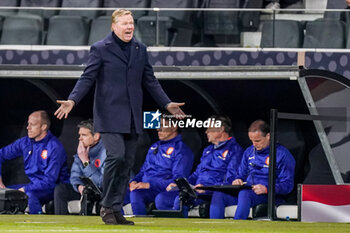 2024-03-26 - Head Coach Ronald Koeman of Netherlands during the International Friendly football match between Germany and Netherlands on March 26, 2024 at Deutsche Bank Park in Frankfurt am Main, Germany - FOOTBALL - FRIENDLY GAME - GERMANY V NETHERLANDS - FRIENDLY MATCH - SOCCER