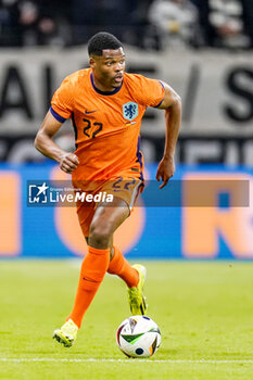 2024-03-26 - Denzel Dumfries of Netherlands during the International Friendly football match between Germany and Netherlands on March 26, 2024 at Deutsche Bank Park in Frankfurt am Main, Germany - FOOTBALL - FRIENDLY GAME - GERMANY V NETHERLANDS - FRIENDLY MATCH - SOCCER