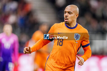 2024-03-26 - Donyell Malen of Netherlands during the International Friendly football match between Germany and Netherlands on March 26, 2024 at Deutsche Bank Park in Frankfurt am Main, Germany - FOOTBALL - FRIENDLY GAME - GERMANY V NETHERLANDS - FRIENDLY MATCH - SOCCER