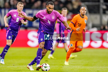 2024-03-26 - Jonathan Tah of Germany during the International Friendly football match between Germany and Netherlands on March 26, 2024 at Deutsche Bank Park in Frankfurt am Main, Germany - FOOTBALL - FRIENDLY GAME - GERMANY V NETHERLANDS - FRIENDLY MATCH - SOCCER