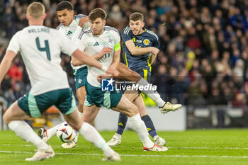 2024-03-26 - Ryan Christie of Scotland during the International Friendly football match between Scotland and Northern Ireland on 26 March 2024 at Hampden Park in Glasgow, Scotland - FOOTBALL - FRIENDLY GAME - SCOTLAND V NORTHERN IRELAND - FRIENDLY MATCH - SOCCER