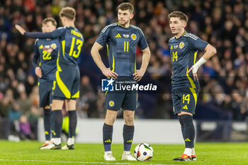 2024-03-26 - Ryan Christie and Billy Gilmour of Scotland during the International Friendly football match between Scotland and Northern Ireland on 26 March 2024 at Hampden Park in Glasgow, Scotland - FOOTBALL - FRIENDLY GAME - SCOTLAND V NORTHERN IRELAND - FRIENDLY MATCH - SOCCER