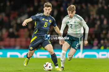 2024-03-26 - Kieran Tierney of Scotland during the International Friendly football match between Scotland and Northern Ireland on 26 March 2024 at Hampden Park in Glasgow, Scotland - FOOTBALL - FRIENDLY GAME - SCOTLAND V NORTHERN IRELAND - FRIENDLY MATCH - SOCCER