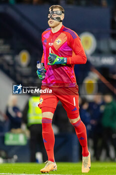 2024-03-26 - Bailey Peacock-Farrell of Northern Ireland during the International Friendly football match between Scotland and Northern Ireland on 26 March 2024 at Hampden Park in Glasgow, Scotland - FOOTBALL - FRIENDLY GAME - SCOTLAND V NORTHERN IRELAND - FRIENDLY MATCH - SOCCER