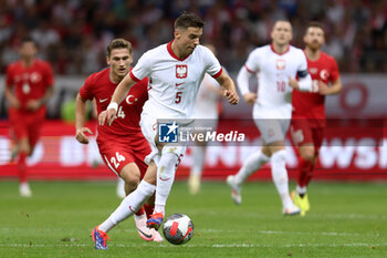 2024-06-10 - Jan Bednarek of Poland during the International Friendly football match between Poland and Turkiye on 10 June 2024 at PGE Narodowy in Warsaw, Poland - FOOTBALL - FRIENDLY GAME - POLAND V TURKEY - FRIENDLY MATCH - SOCCER