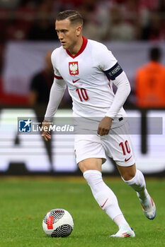 2024-06-10 - Piotr Zielinski of Poland during the International Friendly football match between Poland and Turkiye on 10 June 2024 at PGE Narodowy in Warsaw, Poland - FOOTBALL - FRIENDLY GAME - POLAND V TURKEY - FRIENDLY MATCH - SOCCER