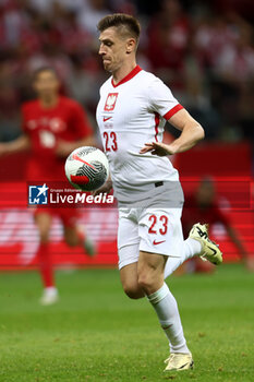 2024-06-10 - Krzysztof Piatek of Poland during the International Friendly football match between Poland and Turkiye on 10 June 2024 at PGE Narodowy in Warsaw, Poland - FOOTBALL - FRIENDLY GAME - POLAND V TURKEY - FRIENDLY MATCH - SOCCER