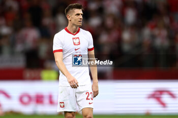 2024-06-10 - Krzysztof Piatek of Poland during the International Friendly football match between Poland and Turkiye on 10 June 2024 at PGE Narodowy in Warsaw, Poland - FOOTBALL - FRIENDLY GAME - POLAND V TURKEY - FRIENDLY MATCH - SOCCER
