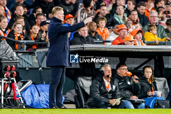 2024-06-10 - Head Coach Ronald Koeman of Netherlands during the International Friendly football match between Netherlands and Iceland on June 10, 2024 at Stadion Feijenoord de Kuip in Rotterdam, Netherlands - FOOTBALL - FRIENDLY GAME - NETHERLANDS V ICELAND - FRIENDLY MATCH - SOCCER