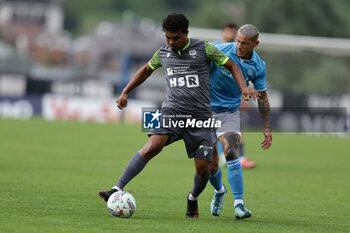 2024-07-16 - Napoli's Italian defender Pasquale Mazzocchi during friendly match SSC Napoli Anaune val di Non SSC Napoli's 2024-25 preseason training camp in val di sole in Trentino, Dimaro Folgarida

 - NAPOLI VS ANAUNE VAL DI NON - FRIENDLY MATCH - SOCCER